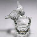 Unique Crystal Figurine Ashtray in Top Quality